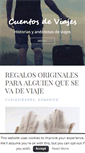 Mobile Screenshot of cuentosdeviajes.com